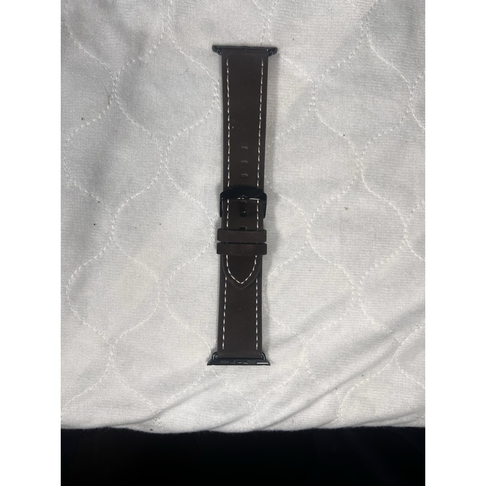 Brown Genuine Leather Apple Watch Band For 10 9 8 7 6 5 SE 40/44/41/45/42/46mm